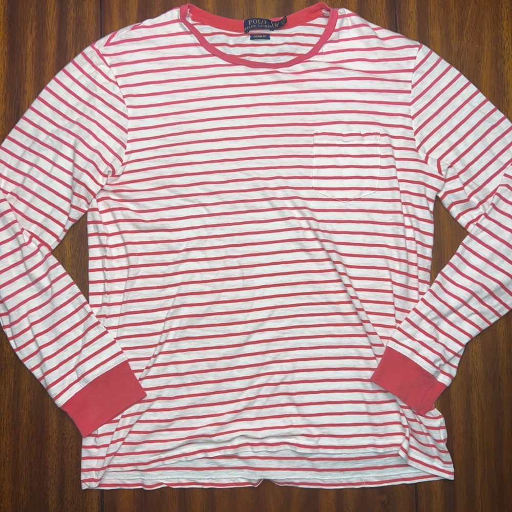 Polo Ralph Lauren Long Sleeve Striped Relax Shirt Size XL